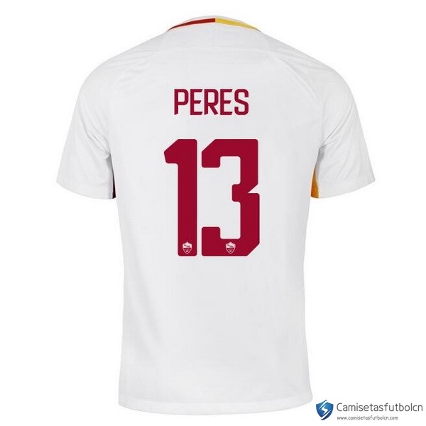 Camiseta AS Roma Segunda equipo Peres 2017-18